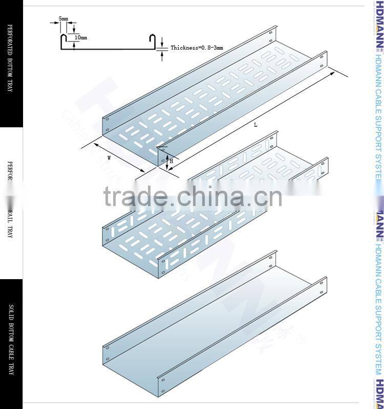 HDG cable tray .(strong.with CE Hot Sell)