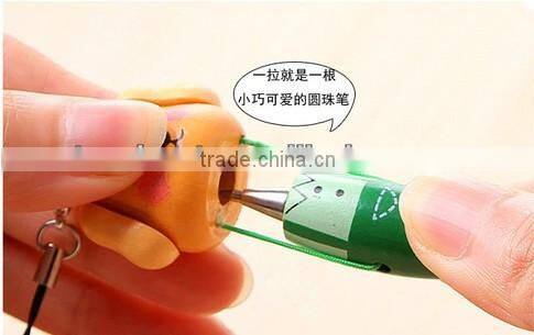 Cute Kawaii Korea Novelty wood mobile chin pen