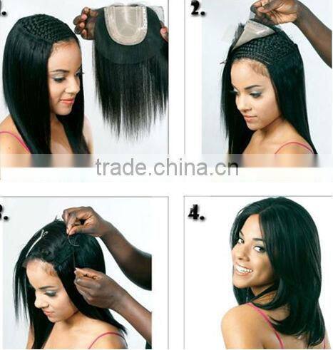 Alibaba express human hair brazilian silk base lace frontal front closure