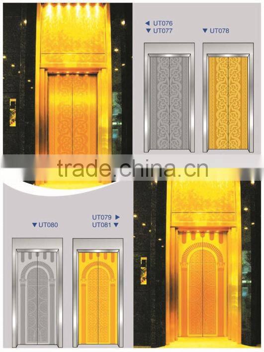 Golden & Luxurious & Vintage Style Elevator Golden Door