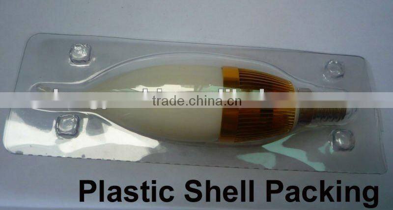 Hot Sale! E12 E14 dimmable led candle bulb with aluminium or ceramic housing