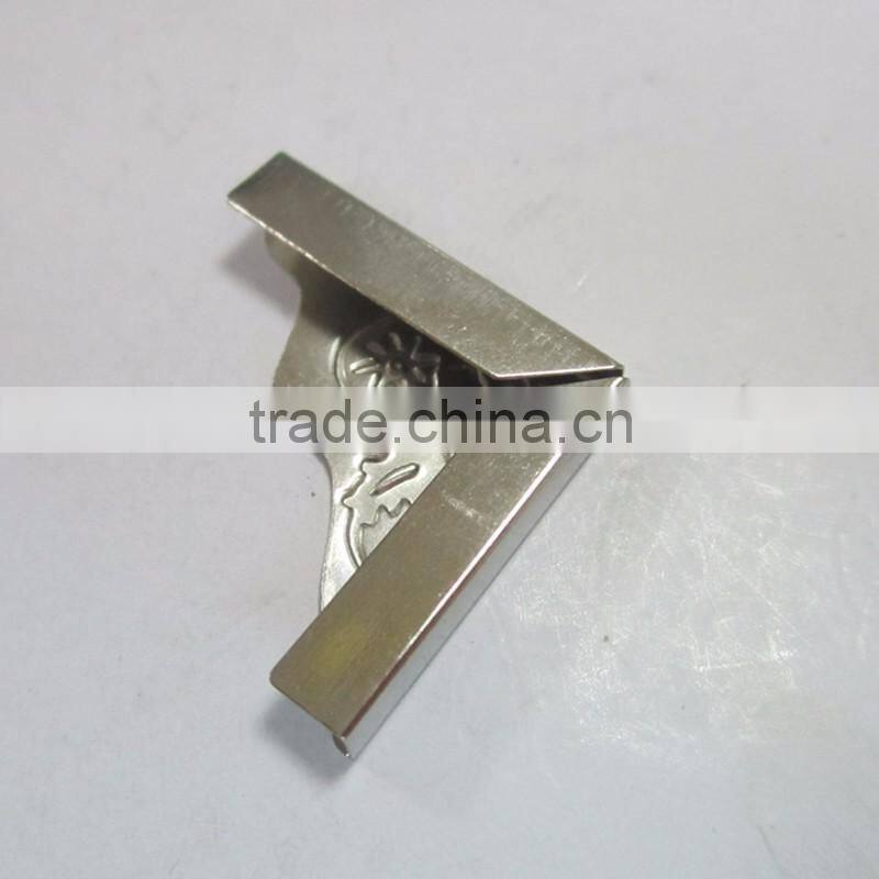 Cheap small fancy metal book corner for diary