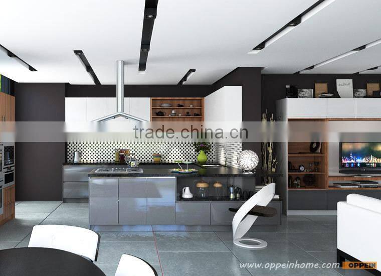 New Design Customized Modern Style Lacquer Painting Kitchen Cabinets