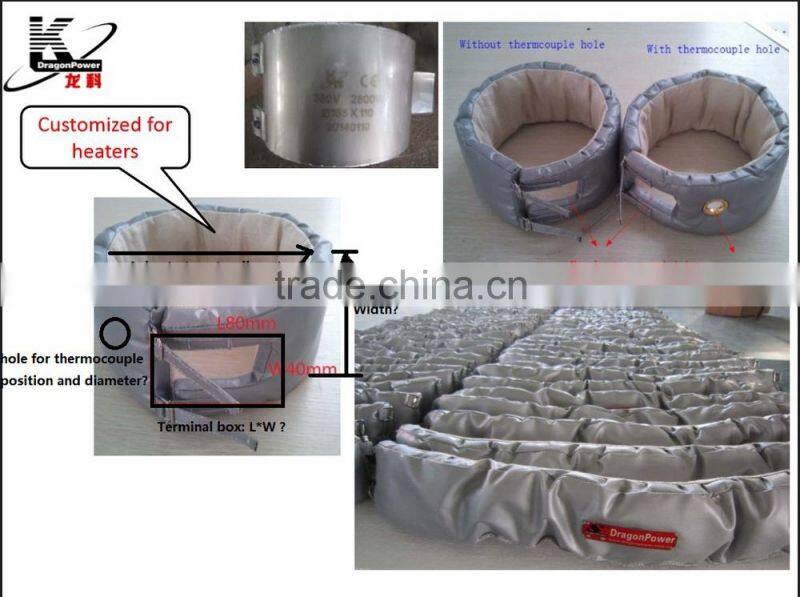 Reusable and Removable Steam Fiberglass Insulation Jackets