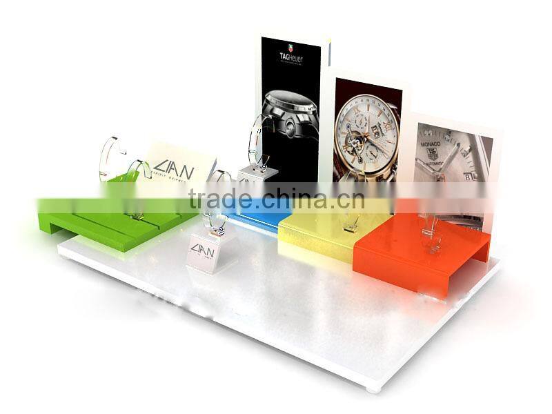 Luxury acrylic watch display stand with europe top sale