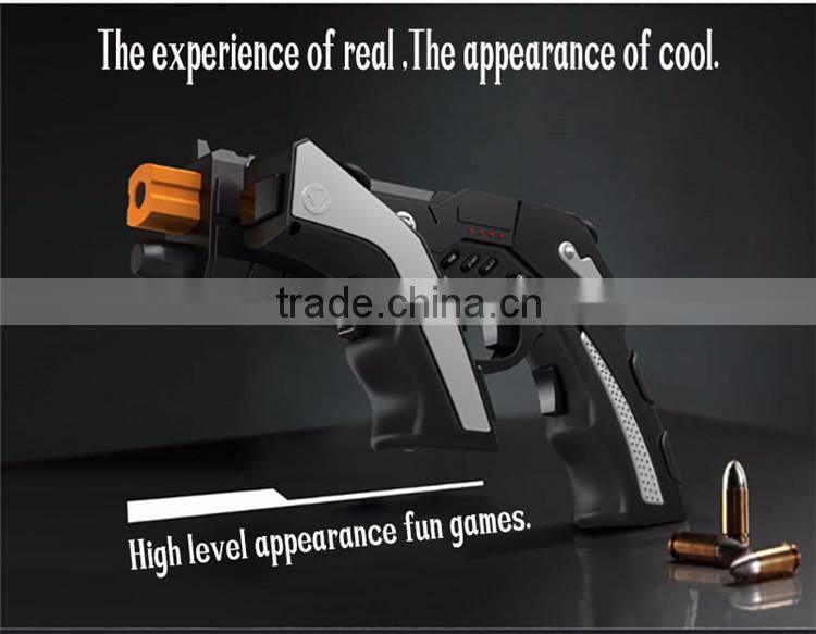 iPega PG-9057 Black Precision Wireless Bluetooth Shooting Game Gun Joysticker Gamepad for PS3 Move Motion Controller