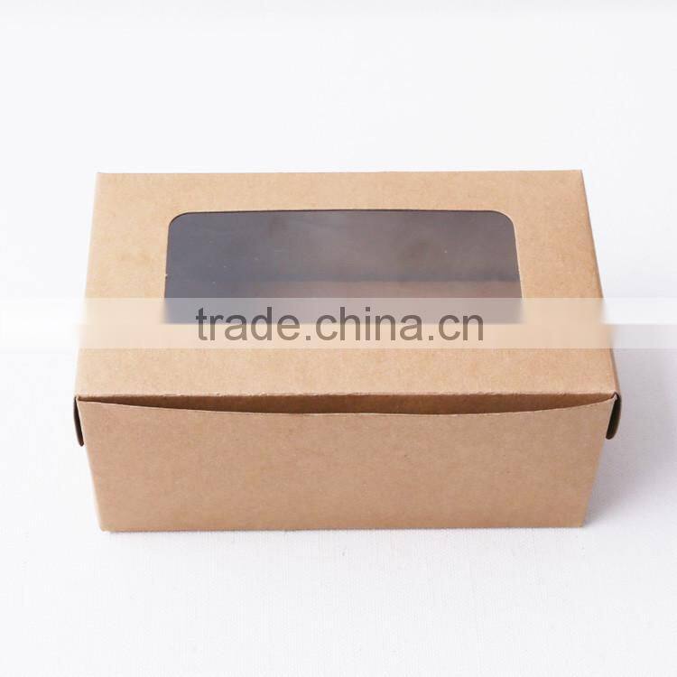 Kraft paper food take out boxes,food grade paper box