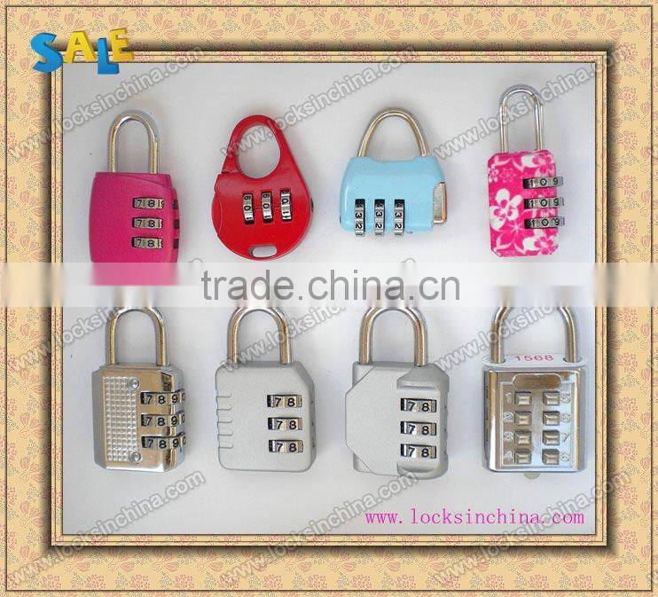 AJF best digital luggage combination bag lock for travel bag or luggage bag