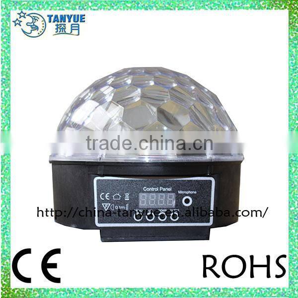 3W 6pcs special effect led lights disco light