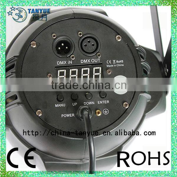 54pcs rgbw with 8CH Aluminum stage led par light 3w