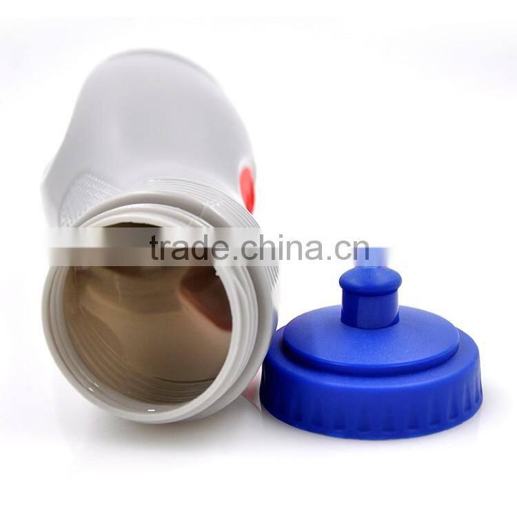 Advertising 850ML PE Popular Clear Colored Plastic Bottles with Big Mouth