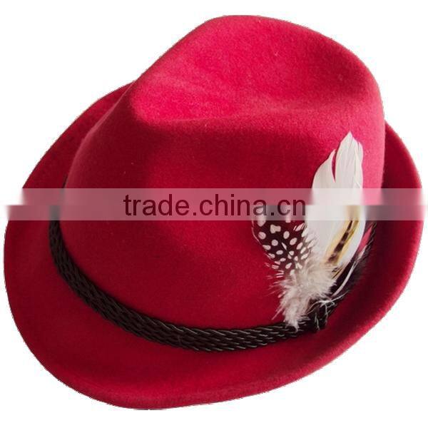 100 Australian wool felt women hat