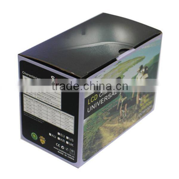 LCD Universal Charger for Li-ion/LiFePO4 26650 18650 9V NiMH C AA AAA intelligent portable battery charger 18650 battery charger