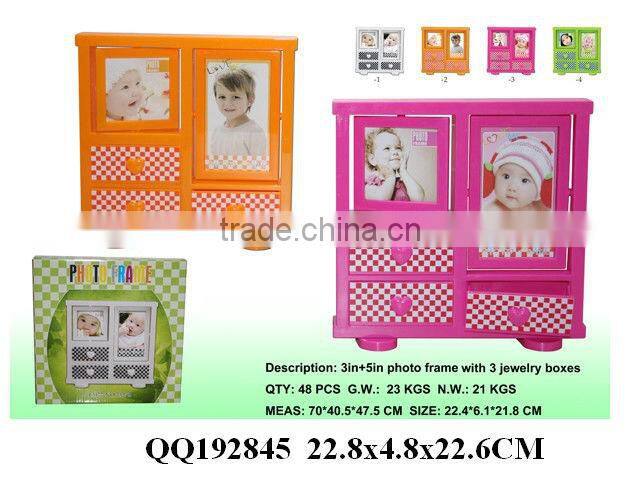 Photo frame, plastic photo frame, funny & lovely gift toy