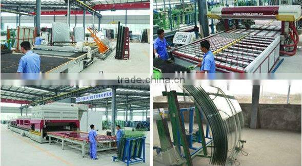12mm bent toughened glass