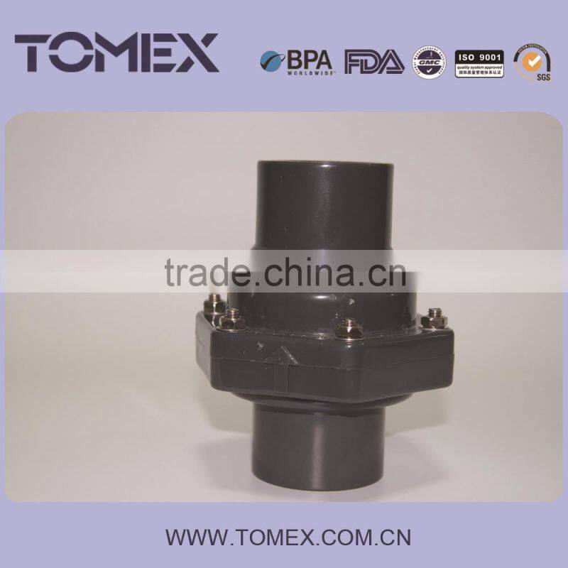 2016 made in China manufacturing high quality pn16 pvc ball check valve dn32