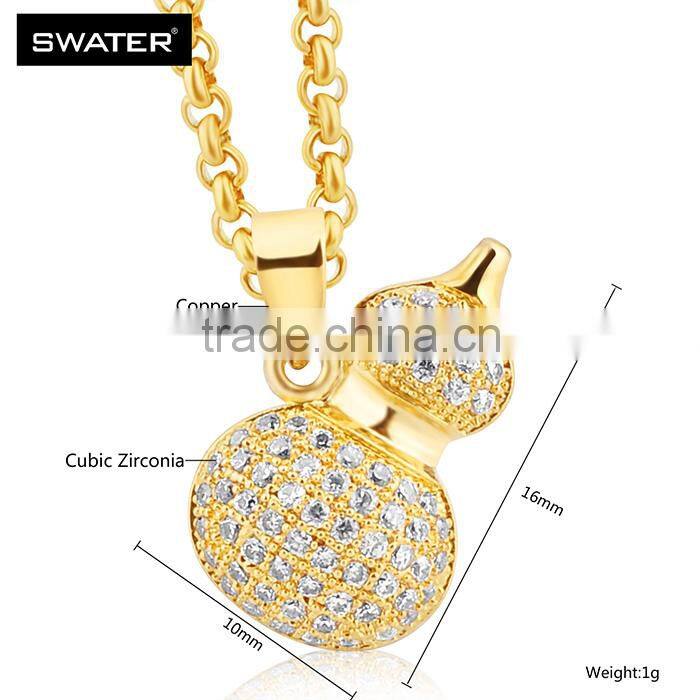 Custom Jewelry Wholesale Gourd 10 To 15 Gram Gold Necklace Designs