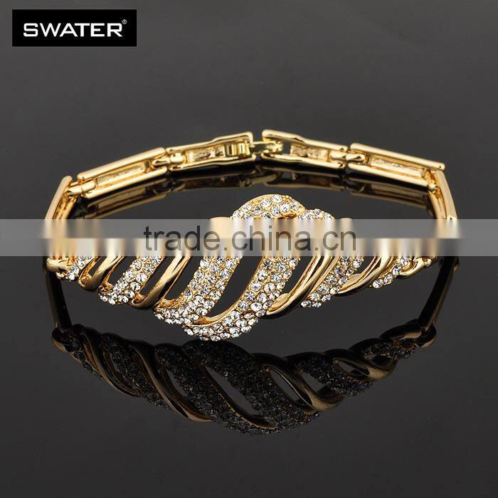 Ally Express Wholesale Bracelet Fashion Jewelry Sets Beautiful Jewelry Set Gold