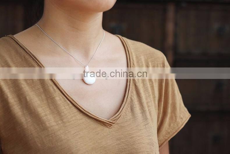 2016 Cute Plants 925 Sterling Silver Pendant for Women Silver Necklace Jewelry