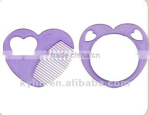 Plastic dog shape hair brush