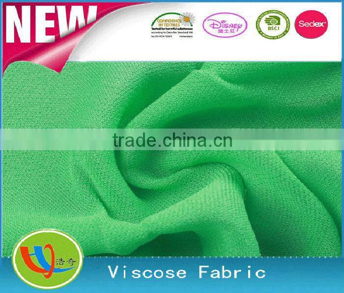 2014/2015 hot cheap China Viscose Interweave fabric textile for cheap china wholesale clothing
