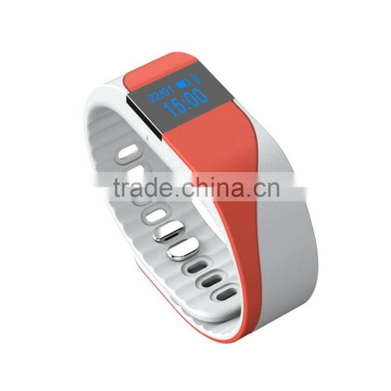 2016 hot sell heart rate smart wrist support Android 4.4 above and other IOS7.1 or above iphone