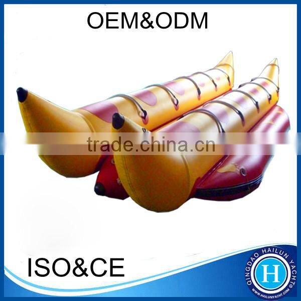 One Tube Inflatable Floating Banana Boat For Sale