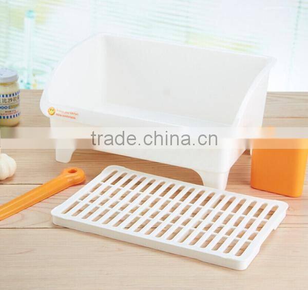kitchen bow chopstickl and plate storage basket with cover ,plastic kitchen basket,vegetable storage basket