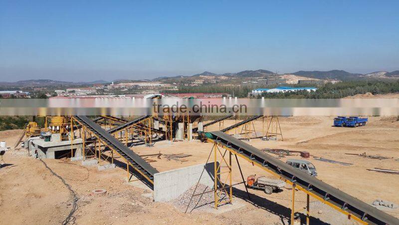 China high efficiency complete kyanite stone crusher plant for sale