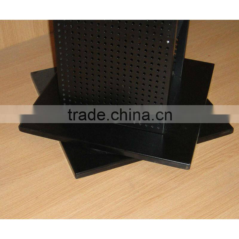 metal revolving counter key chain display from china factory
