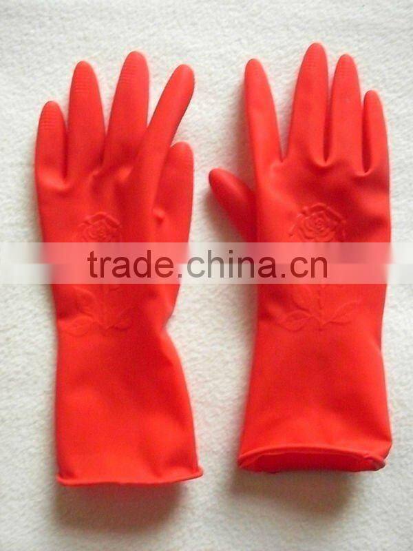 40grams household latex gloves/cleaning gloves