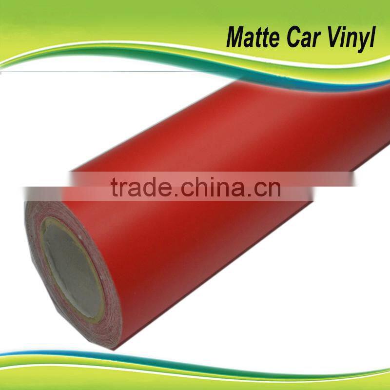 China Car Vinyl Wrap Supplies / Matte Auto Wrap Vinyl