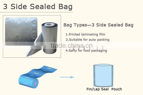 custom printed candy wrapper water proof laminated food film