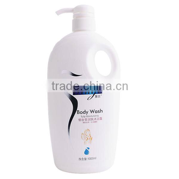 Wholesale natural whitening skin body wash 1000ml