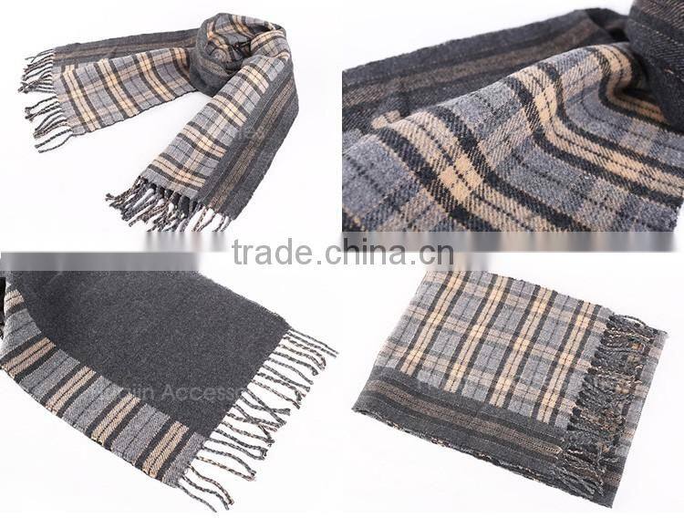 100% high visibility security reflective scarf woven shawl