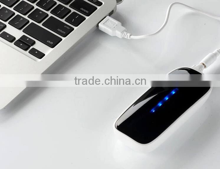 slim universal portable wireless power bank 4400 mah with delicate look