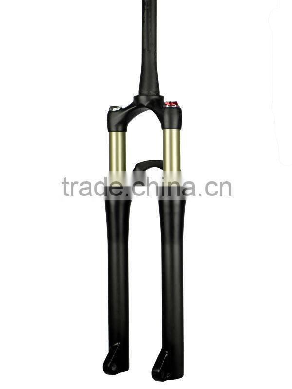 2016 New Design UD 3K Matt Glossy Air Pressure 135mm Spacing Full Suspension Snow Fat Bike Fork