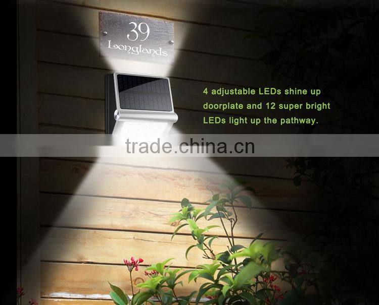 Advanced Waterproof IP44 Outdoor Multi-functional Garden Solar Led Light