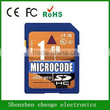 2GB class10 sd memory card for high definition electronics products