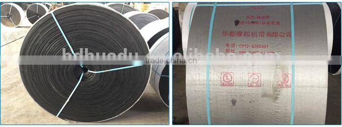 Export products polyester corrugated sidewall conveyor belt from alibaba shop