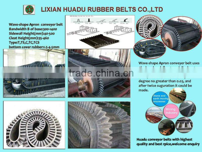 Professional heat resistant conveyer belts with light weight and high stength