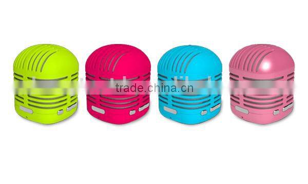 Microphone Colorful Mini Portable Led bluetooth speaker with remote control