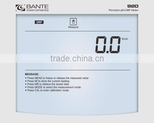 Bante920 Laboratory pH Meter | USB pH Meter