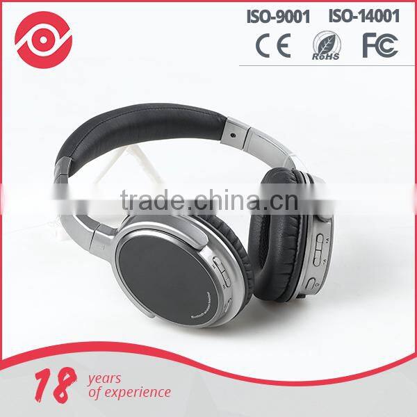 Wireless headband adjustable v4.1 bluetooth headset for both ears