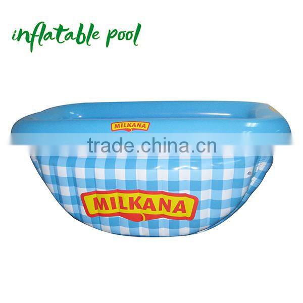 carton pattern kids round inflatable pools