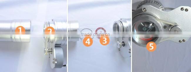 20W Desktop or Mountable LED Gobo Projector Advertising Logo Light (with Custom 1 Color Rotating Glass Gobos)