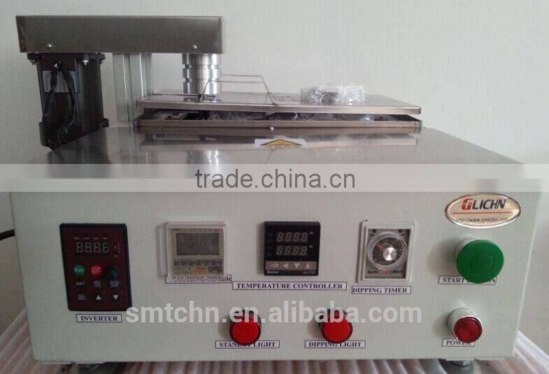 selective wave soldering machine/Auto dipping solder tin design