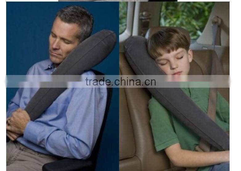 Cheap wholesale inflatable car neck pillow