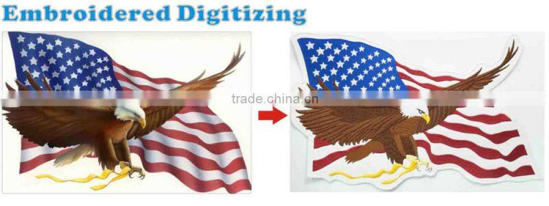2015 Fashional Embroidered Patches custom woven patch