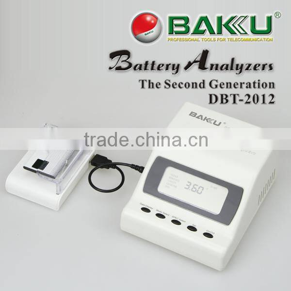2016 Best sale overcharging protection digital mobile phone battery capacity tester( new product DBT-2012 the battery analyzer)
